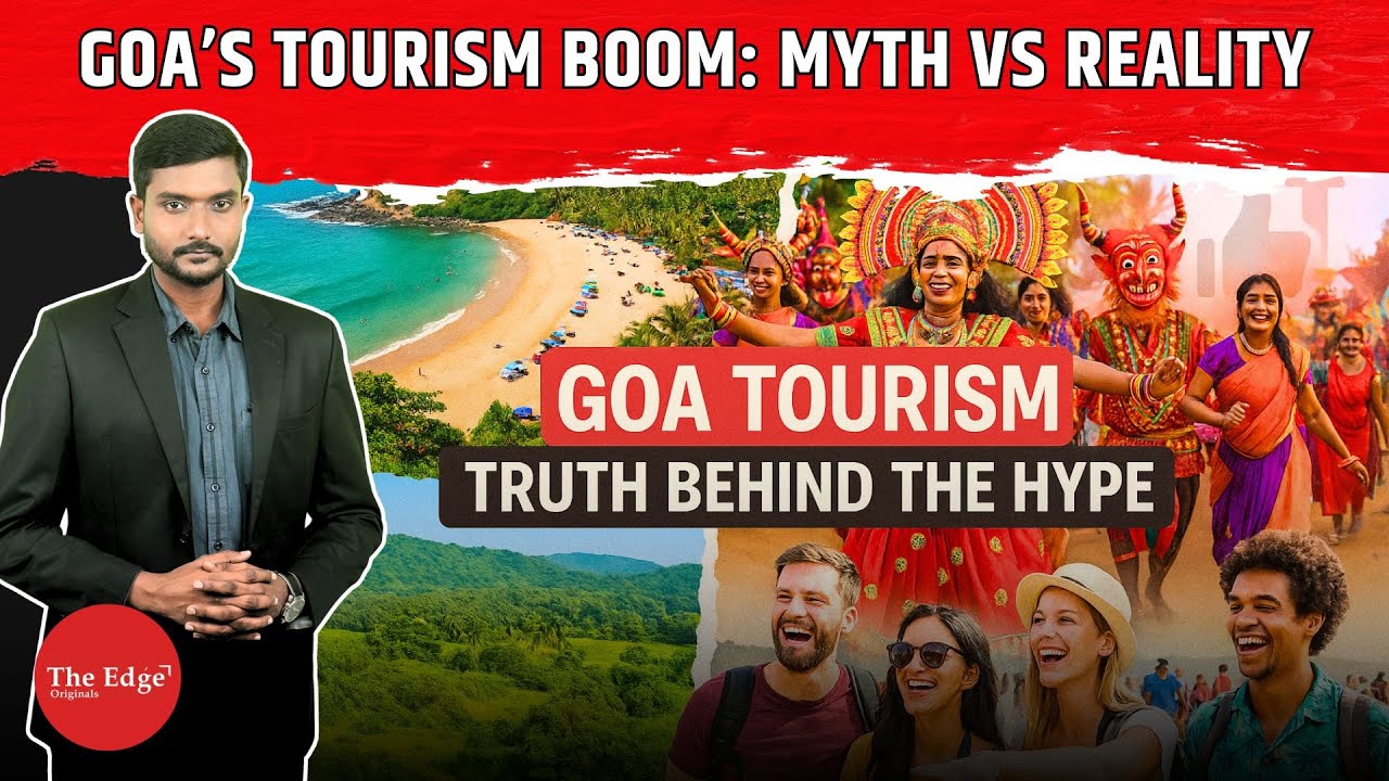 Goa Tourism 2025: The Truth Behind &ldquo;Empty Beaches&rdquo; | Traveller Data vs Social Media Rumours