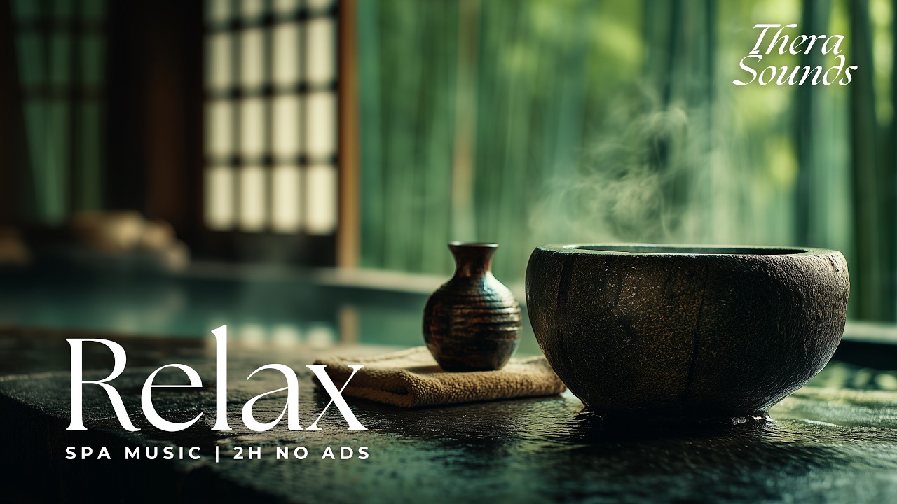 Расслабляющая музыка для спа-салона Hakone Zen Spa 💮 Спокойное утро, снятие стресса и глубокое