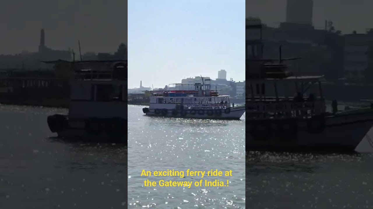 An exciting ferry ride at the Gateway.! #shorts #viral #travel