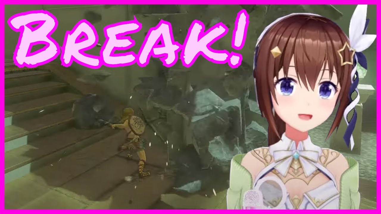 Sora learns to fuse weapons at the second Shrine in Zelda Tears of the Kingdom [Hololive]