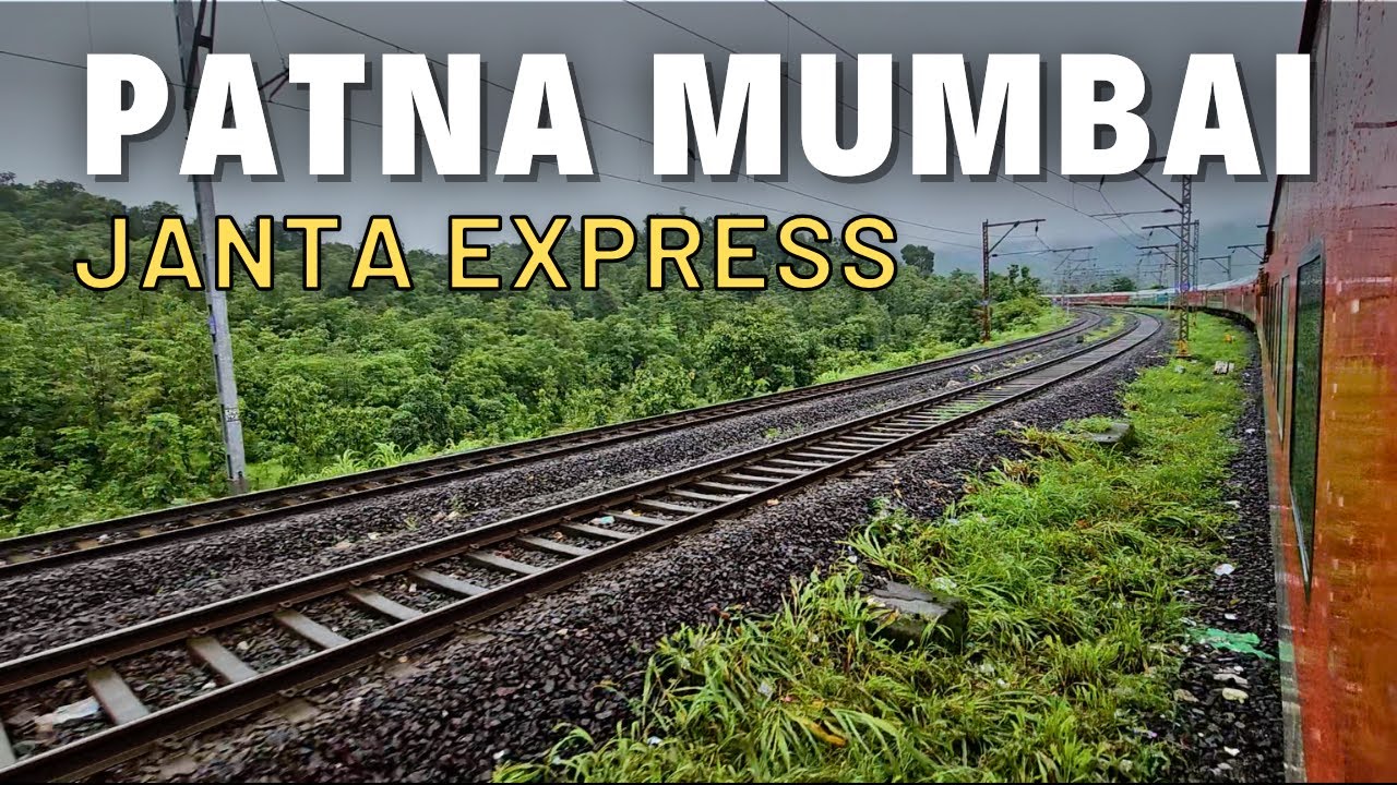 13201 Patna Mumbai LTT Janta Express | Full Journey | Patna to Mumbai | Indian Railways