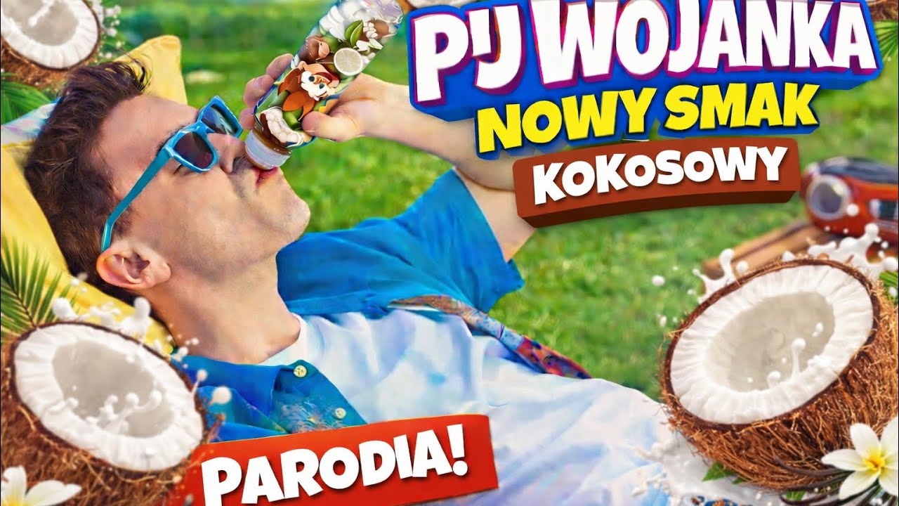 Wojan - Pij Wojanka – Nowy Smak Kokosowy 🥥 Parodia Pij Wojanka Do Białego Ranka Śmieszne