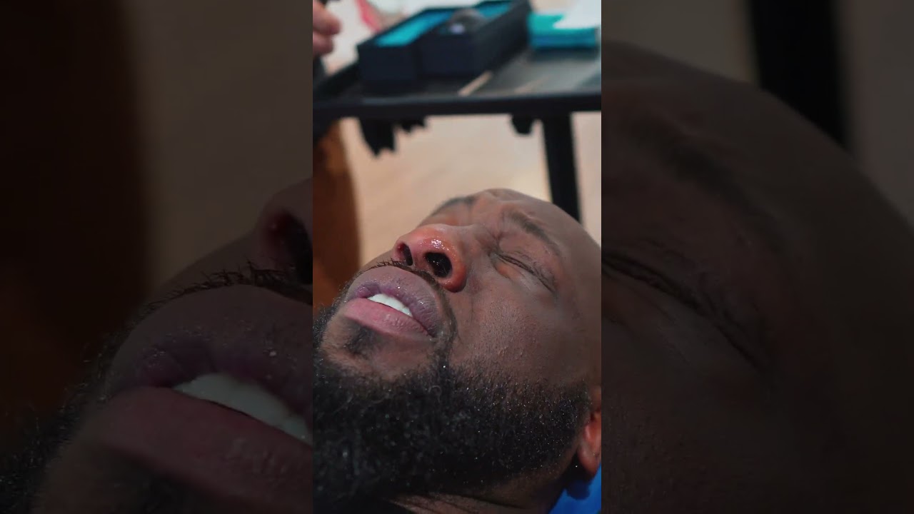 Chiropractic Patient gets his FACE CRACKED! ~ 