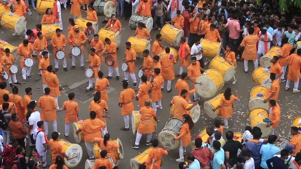 Kaleshwarnath Dhol Pathak 🎧 | Chinchpokli Chintamani aagman 2023