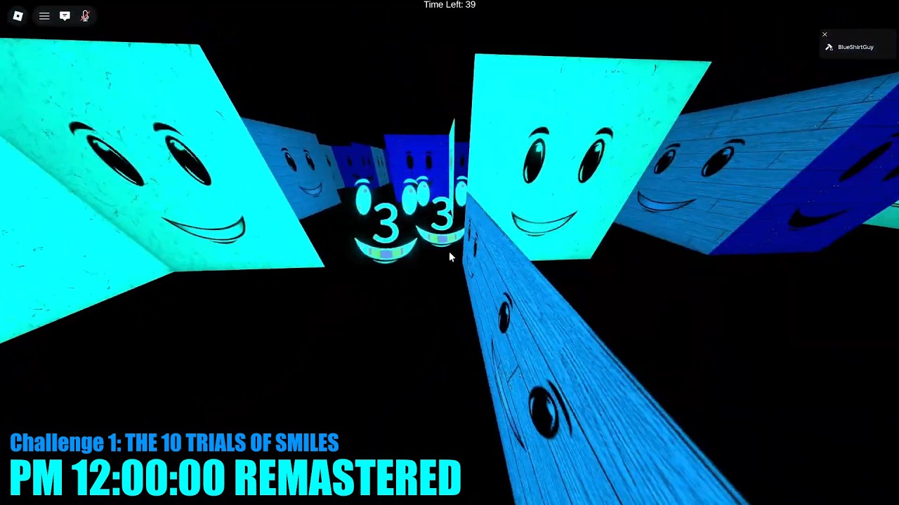 PM 12:00:00 REMASTERED - Challenge 1 Gameplay! (The 10 trials of SMILES)