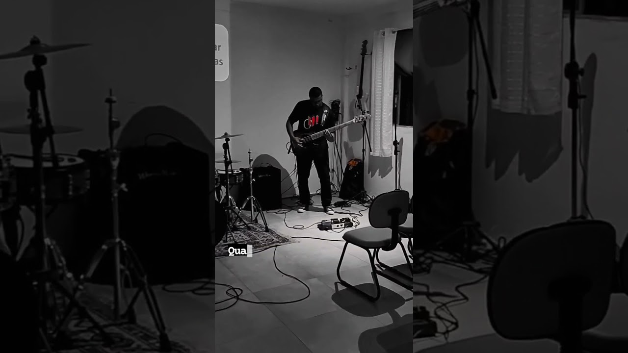 Oh! Se fendesse! Preciso de um oitavador, urgente! #bass #musica #youtubeshorts #cover #fyp