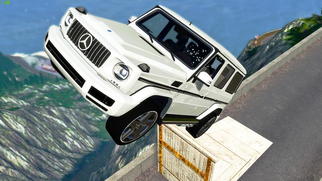 High Speed Car Jumps & Crashes #54 - BeamNG Drive | CRASHdriven