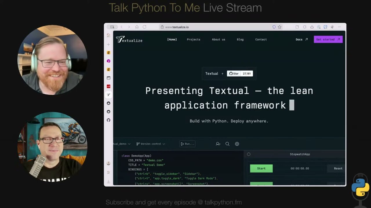 Algorithms for high performance terminal apps - Talk Python to Me Ep. 498