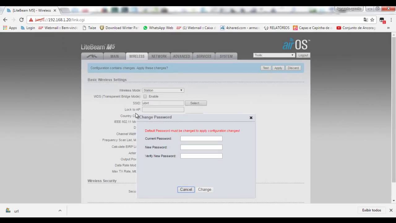 Como configurar uma antena airgrid