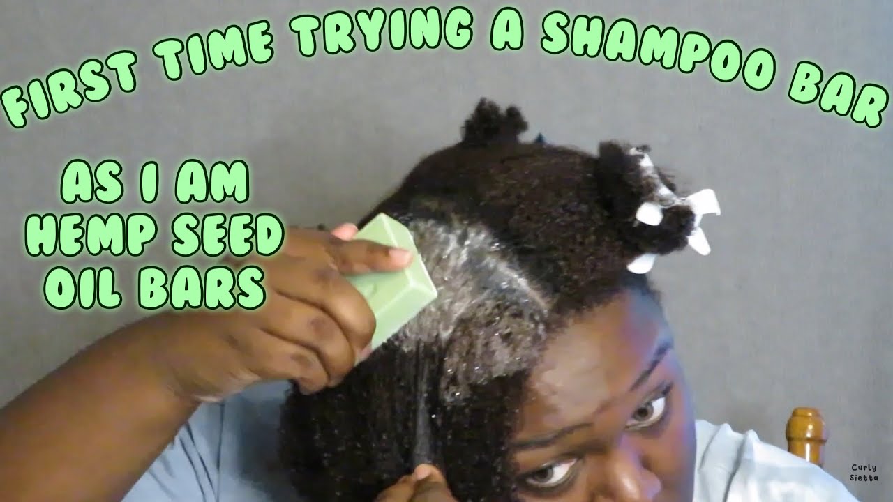 NEW As I Am hemp seed oil bars | 4c hair