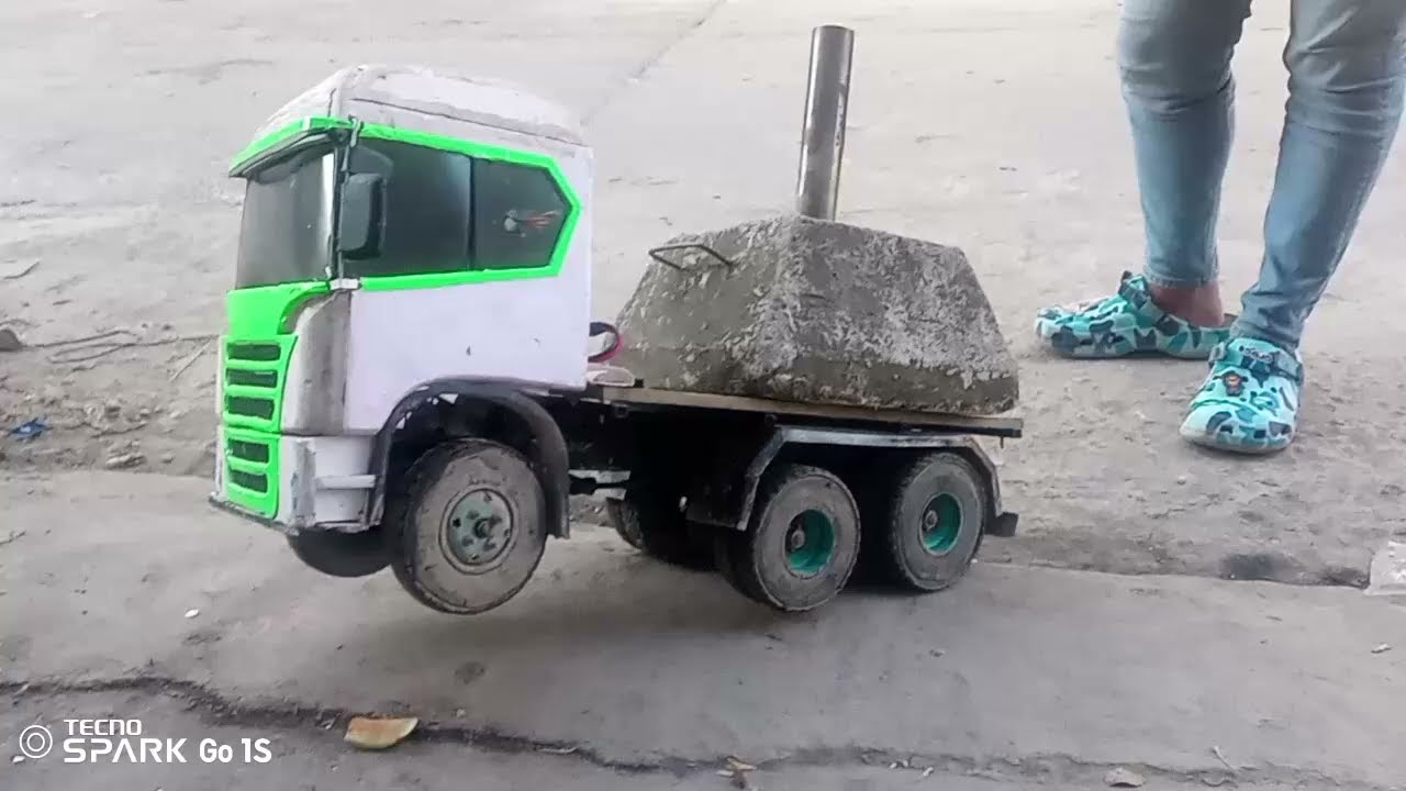 ឡានកង់១០ហោះ RC Truck Scanai 