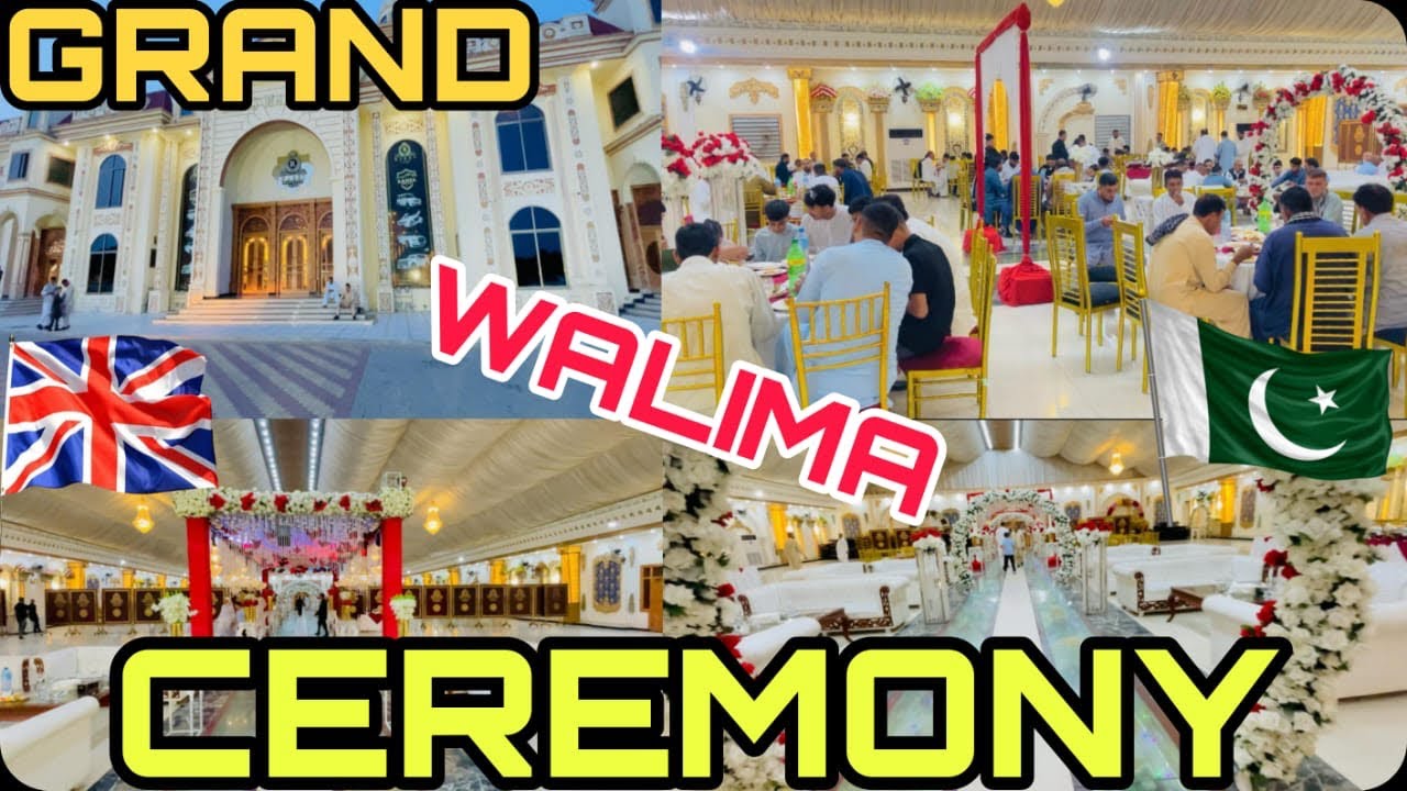 ||GRAND WALIMA // CEREMONY OF 🇬🇧JUNAID & MUSKAN🇵🇰#apny #kashmirirang 