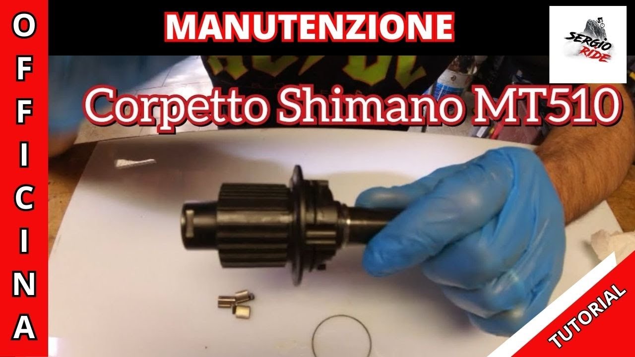 MANUTENZIONE CUSCINETTI E CORPETTO RUOTA LIBERA SHIMANO | Bici Tutorial