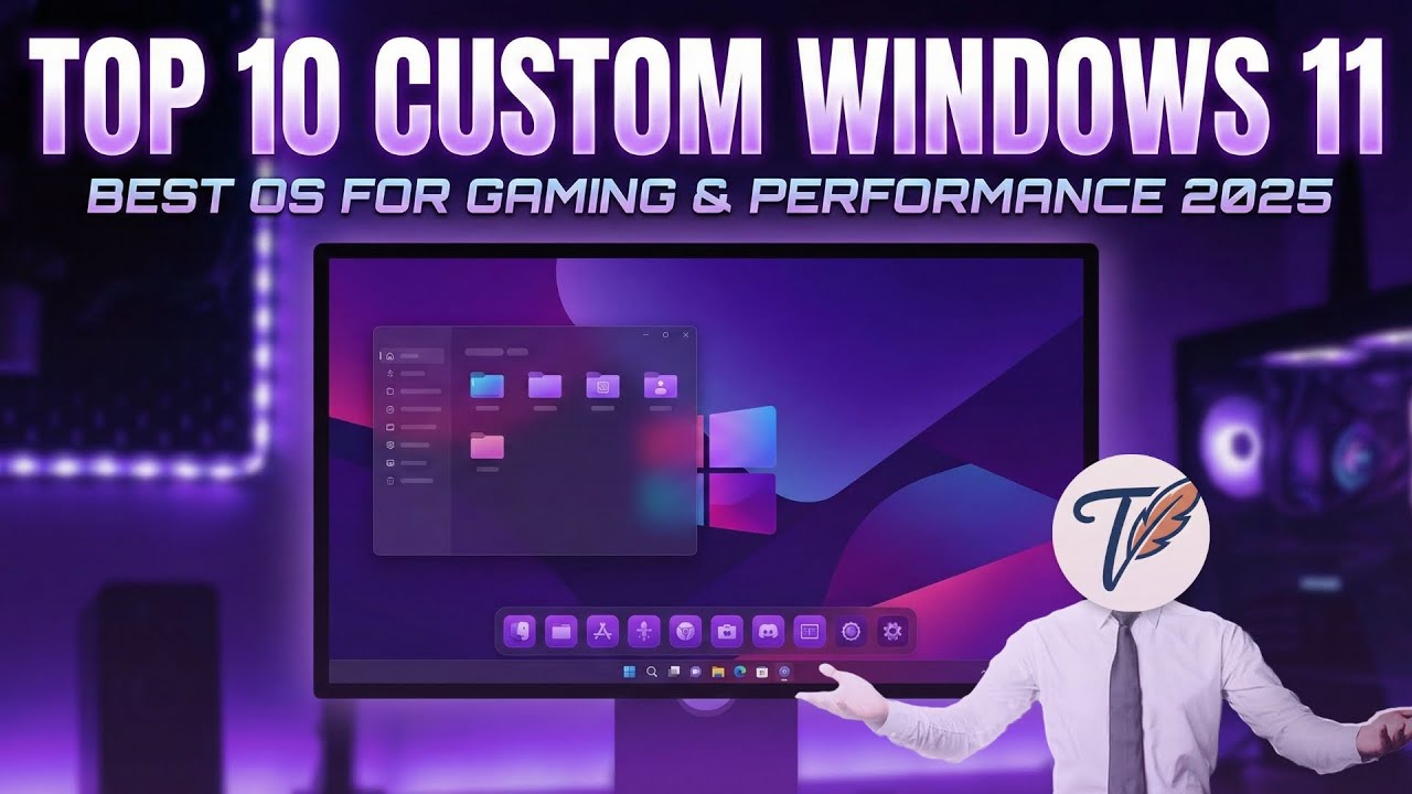 Топ-10 лучших кастомных версий Windows 11 (для игр и работы) по рейтингу