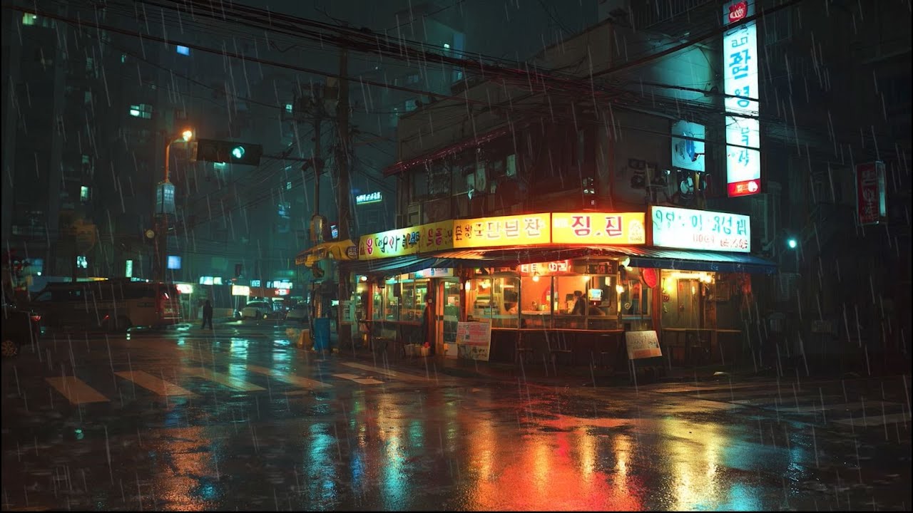 Gentle Rain on Temple Streets 🌧️ | Lofi Music for Inner Calm ☔ Chill Lofi