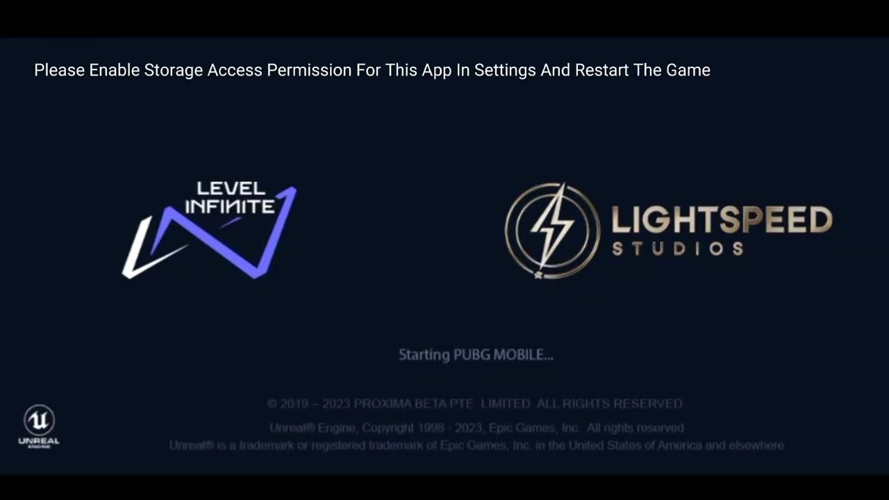 Please Enable Storage Access Permission For This App In Settings And Restart The Game