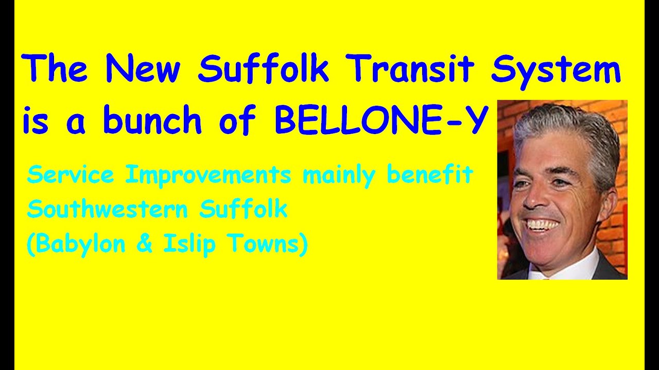 New Suffolk Transit System To Debut October 29th: East End & Pine Barrens Area Get Shortchanged