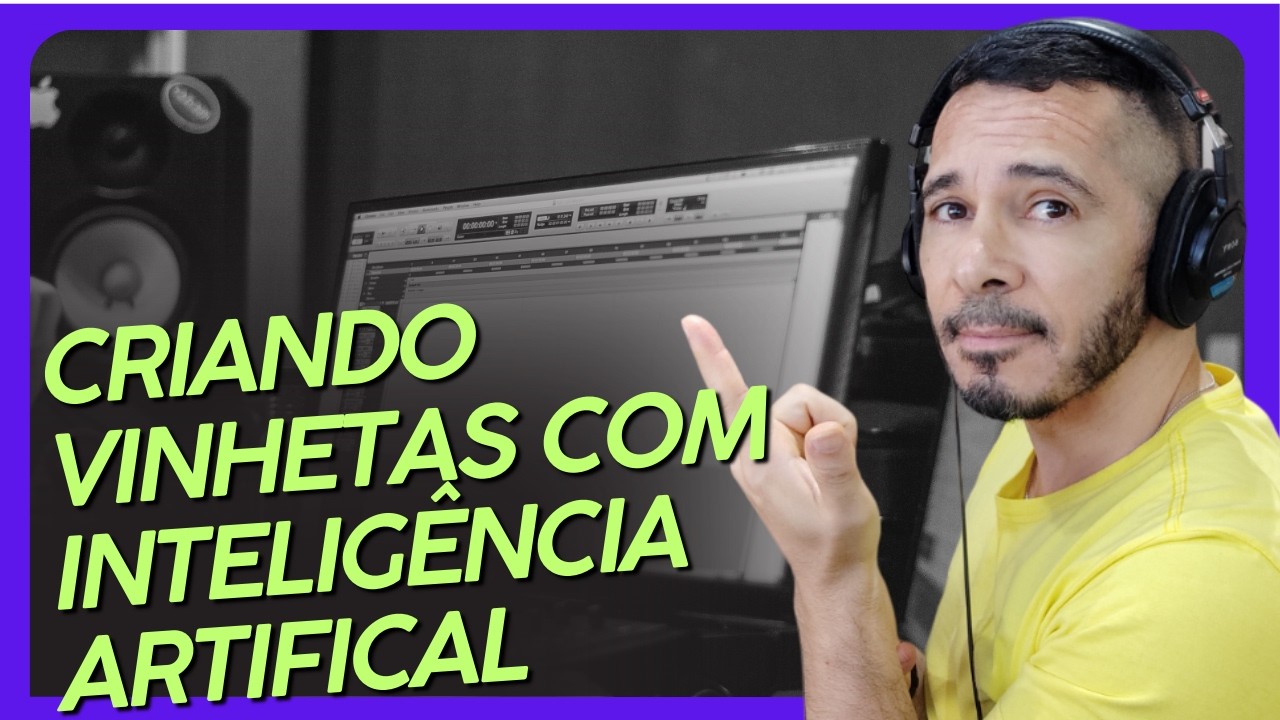 Criando VINHETA para Web Rádio Com INTELIGÊNCIA ARTIFICIAL