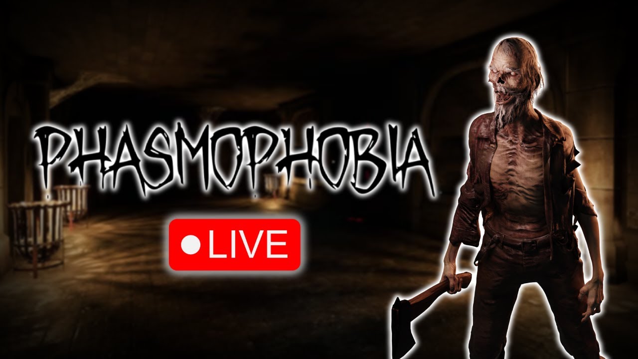 Phasmophobia - GHOST HUNTERS ARE BACK BI****S!! (W/Friends) Live