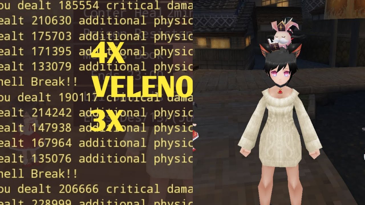 BUILD MONK AUTO,4X+VELENO+3X re:πLove iruna online