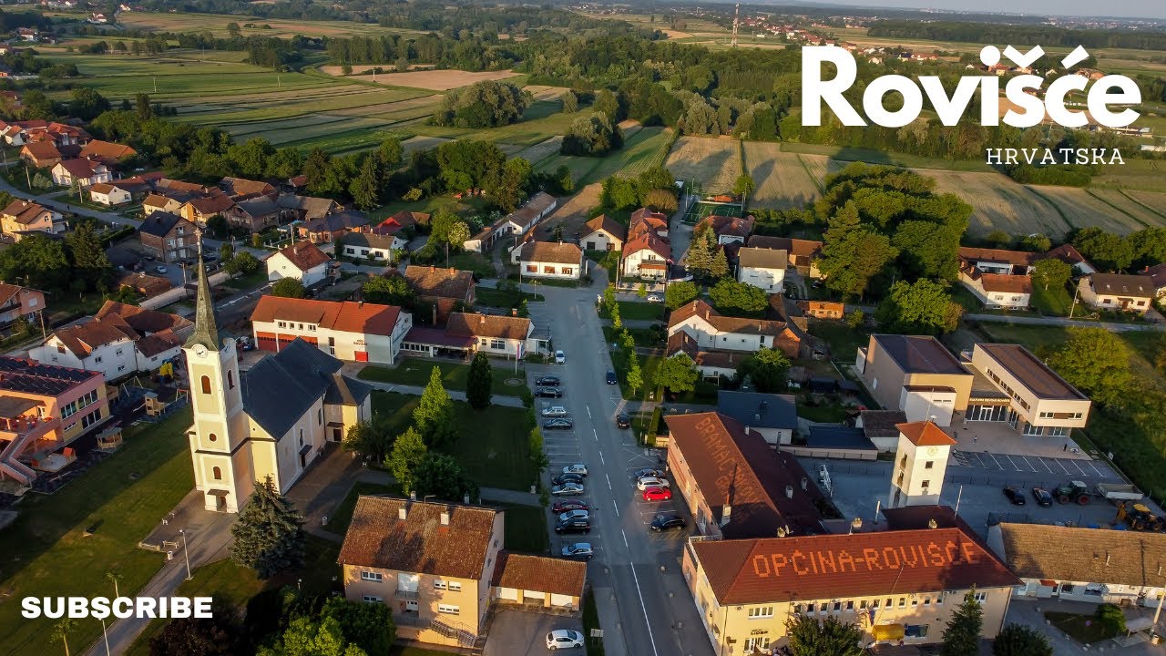 Rovišće iz zraka - 4K