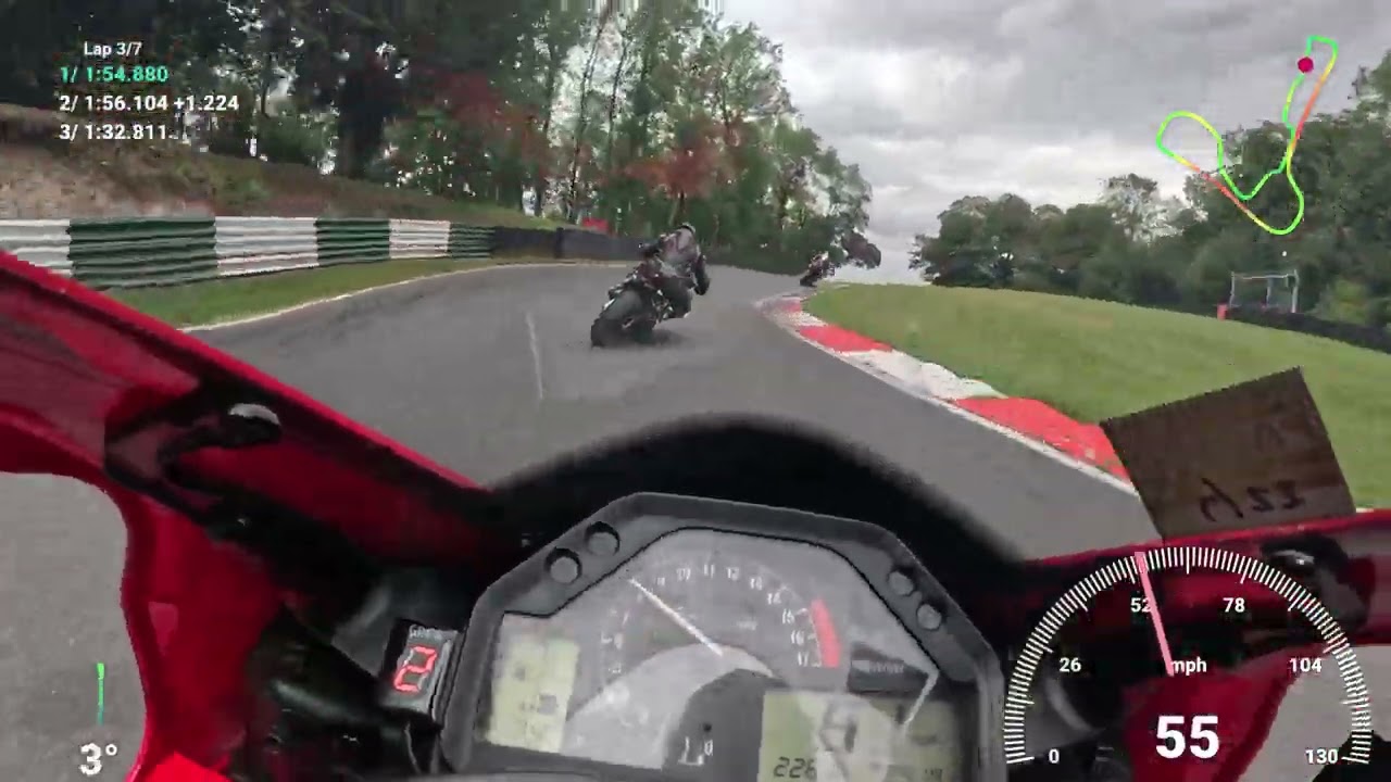 CBR600RR Track Day at Cadwell Park – Session 5 (Middle Group, 22 July 2025)