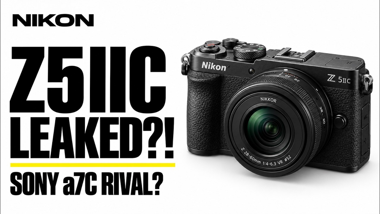 Утечка Nikon Z5IIC &mdash; крошечная полнокадровая камера Nikon, конкурент Sony a7C, с одной странной п...