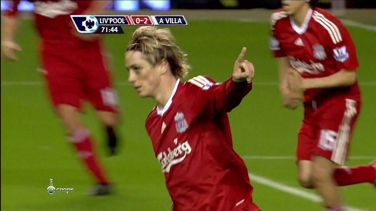 Fernando Torres Vs Aston Villa (EPL) (Home) (24/08/2009) HD 1080i By YazanM8x
