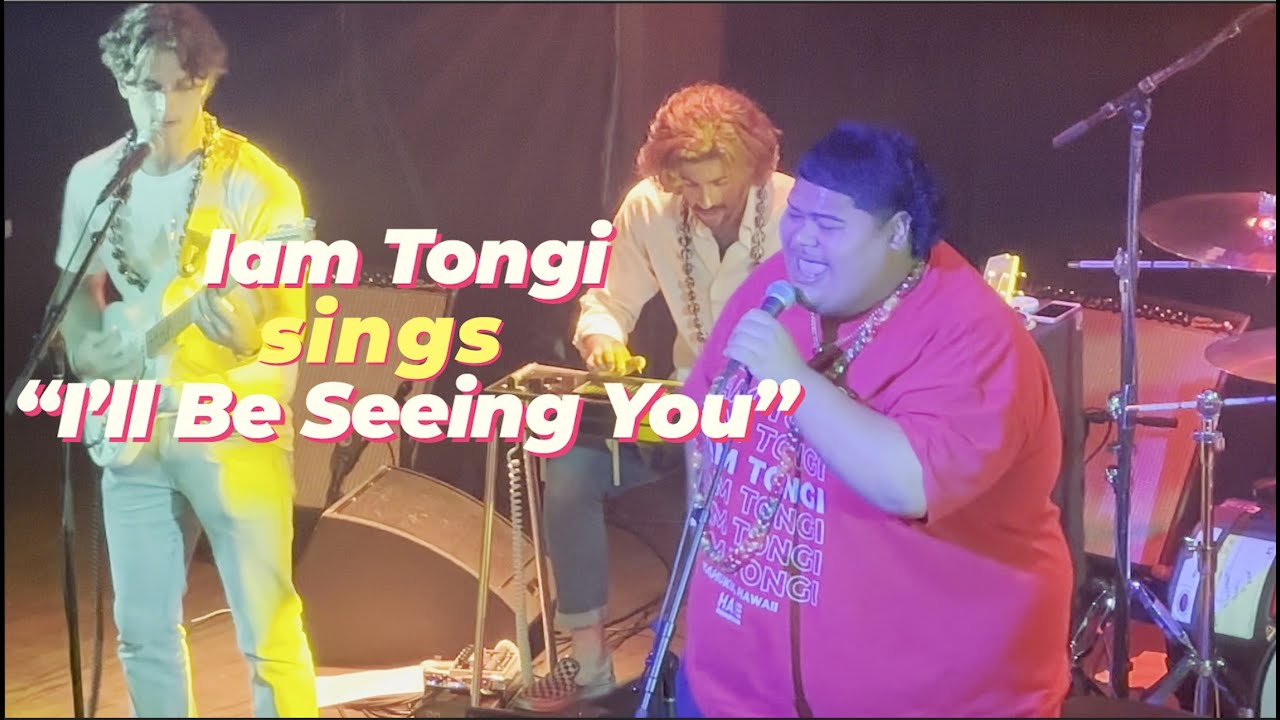 Iam Tongi sings 
