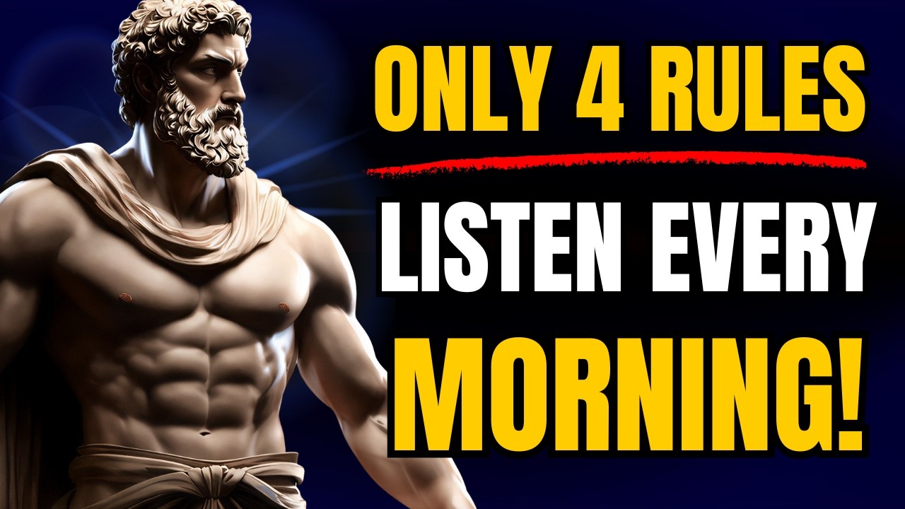 4 Stoic Pillars That Fix 99% of Your Problems (Beginner Guide) - RESET YOUR LIFE | STOICISM