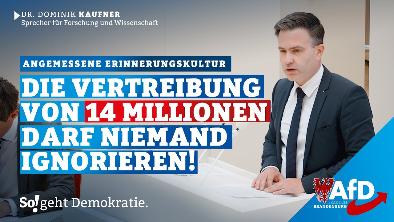 🤨 14 Millionen Vertriebene darf niemand vergessen!
