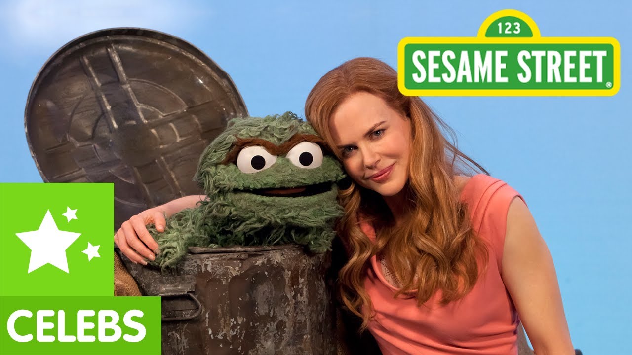 Sesame Street: Nicole Kidman and Oscar the Grouch Show Stubborn