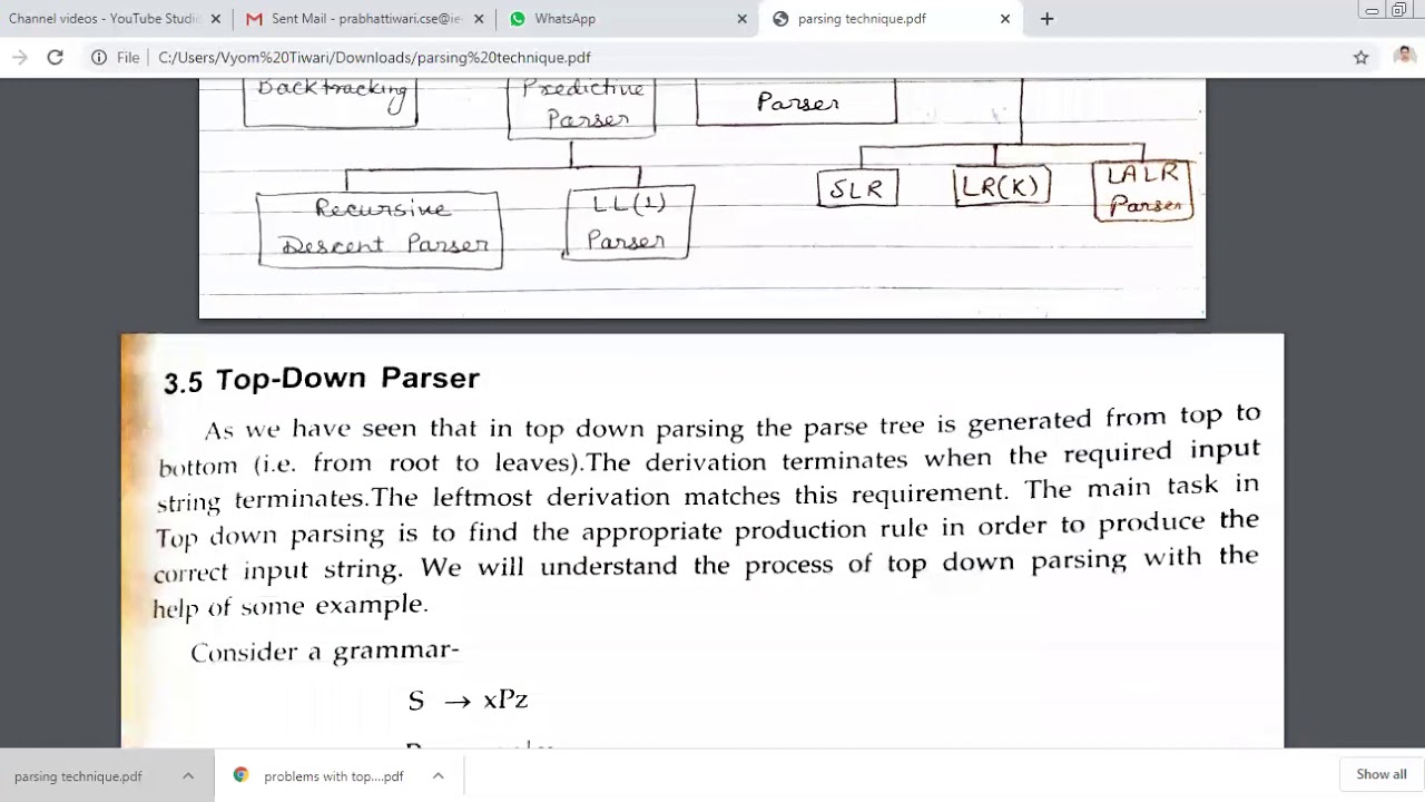 parsing techniques