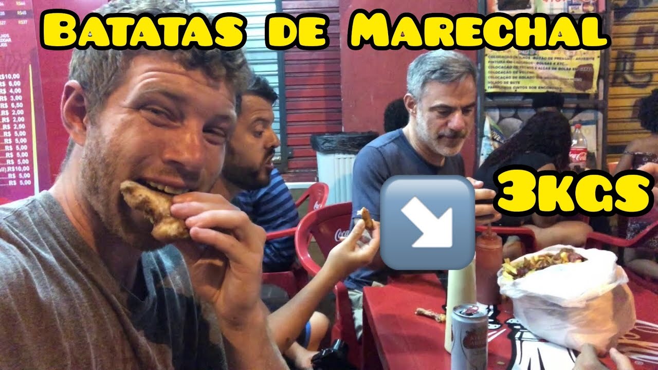 BATATAS de MARECHAL: FUI para os SUBÚRBIOS do RIO de NOITE para comer ISSO