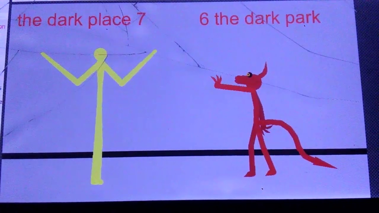 the dark park vs the dark place (my fanmade game)