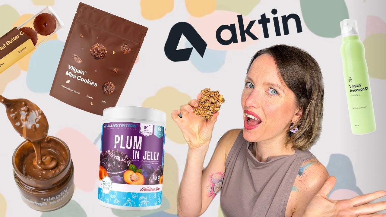 Aktin HAUL + ochutn&aacute;vka 📦 unboxing