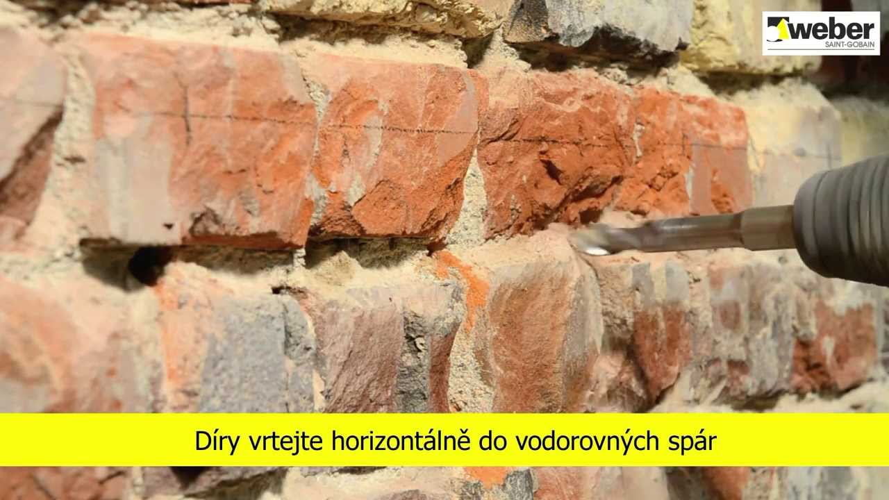 Sanování vlhkého zdiva