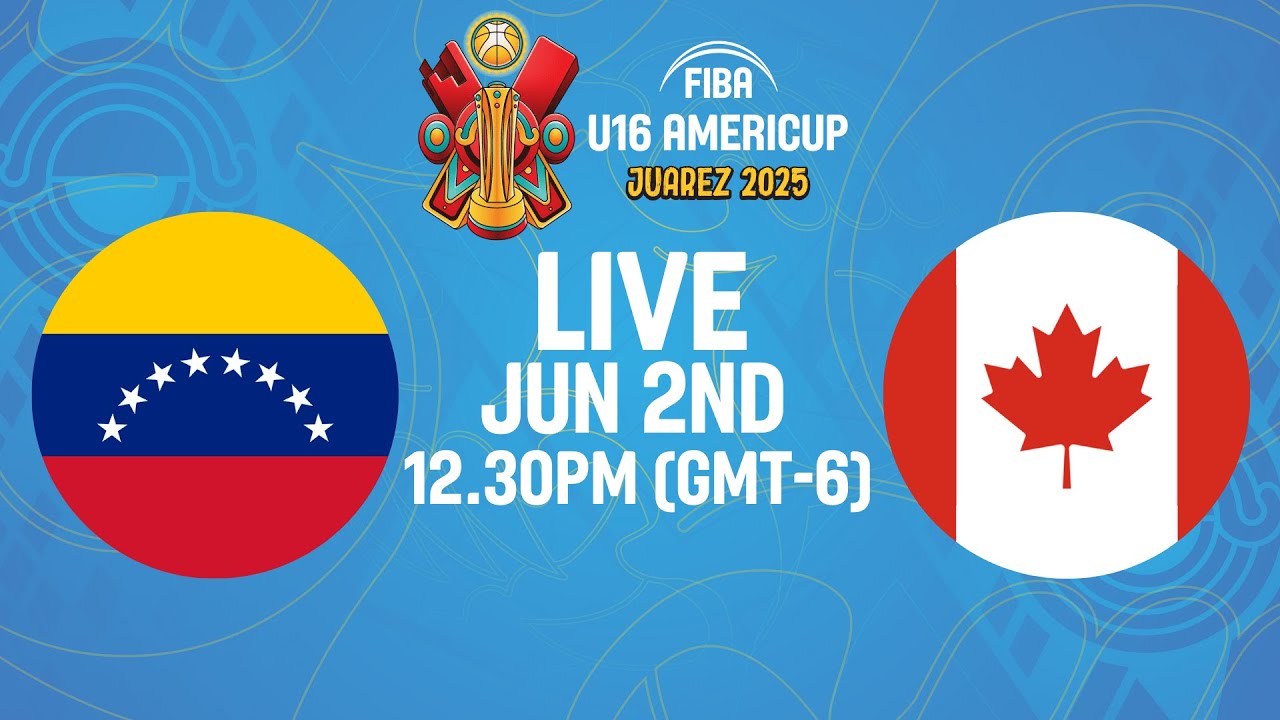 Venezuela v Canada | Full Basketball Game | FIBA U16 AmeriCup 2025