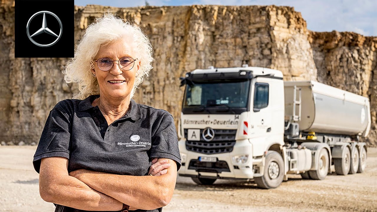 Rosl and her Arocs 1851 | Mercedes-Benz Trucks