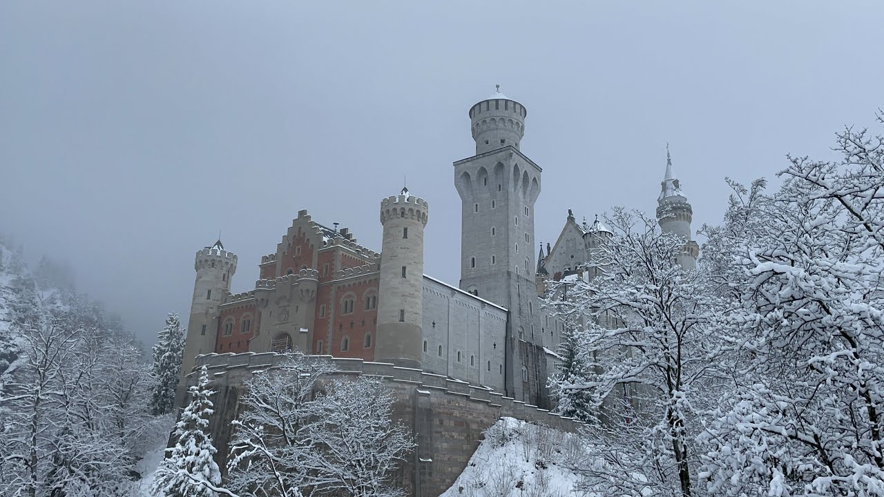 Winter im Füssener Land [Neuschwanstein-Hohenschwangau-Schwansee-Kalvarienberg] (13. April 2021)