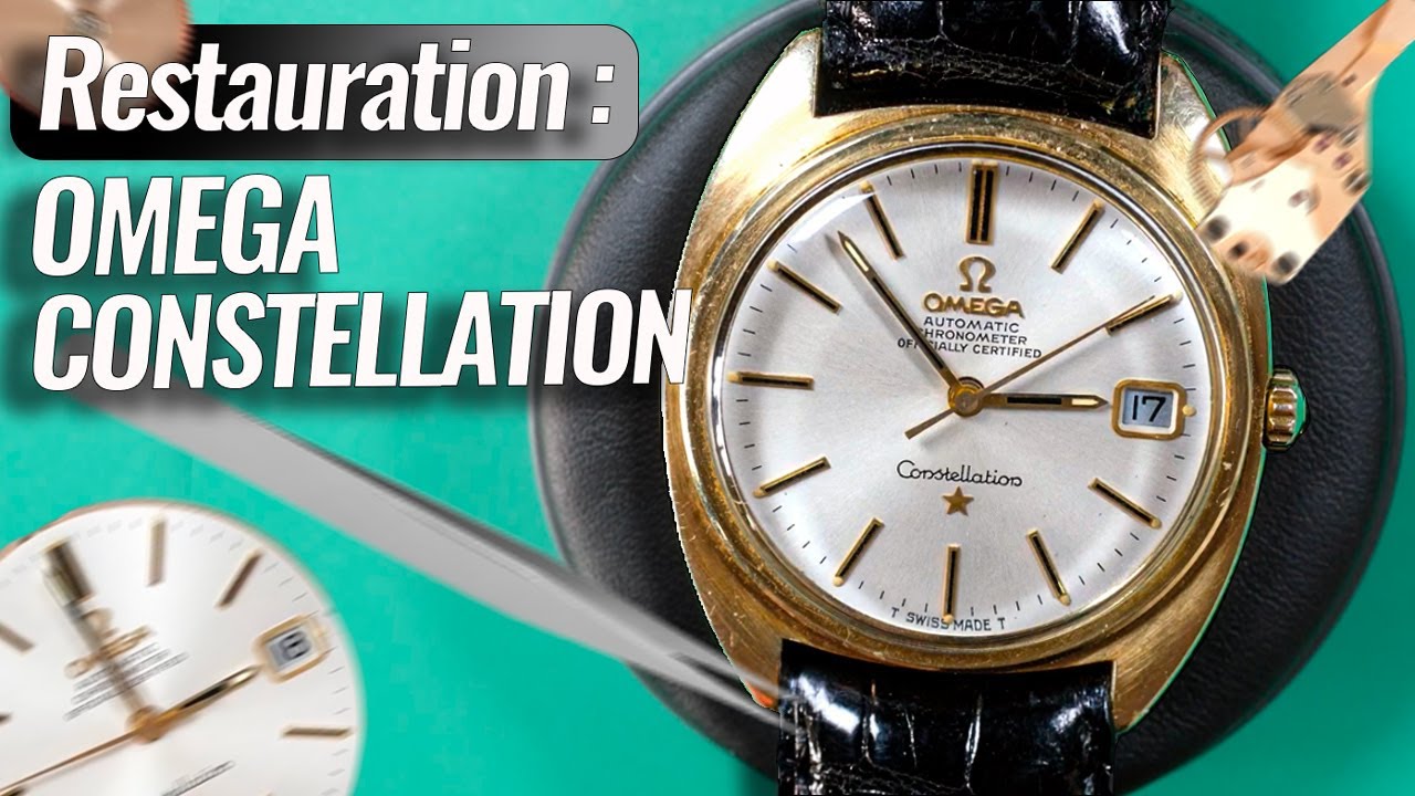 Un Classique de chez Omega. Restauration Omega Constellation !!!