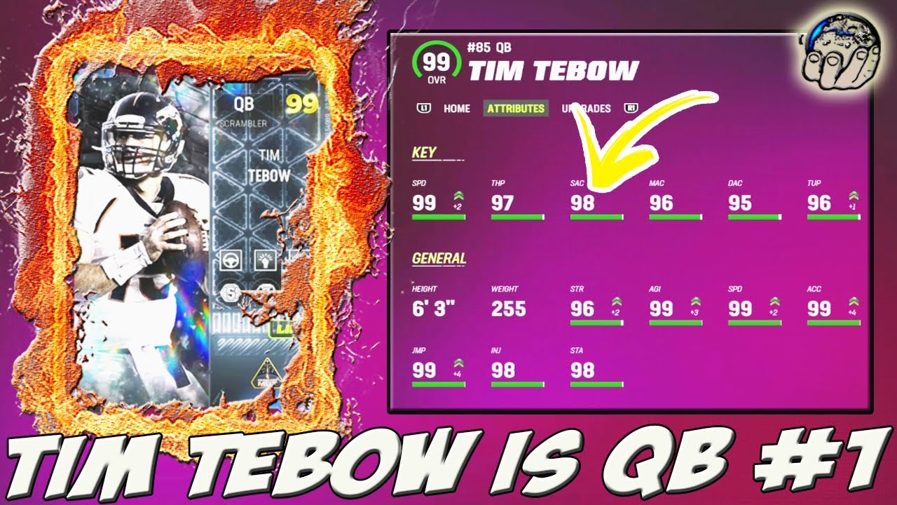 99 Tim Tebow is on the TEAM & its BROKEN, new #1 team in game! Madden 23 Ultimate Team