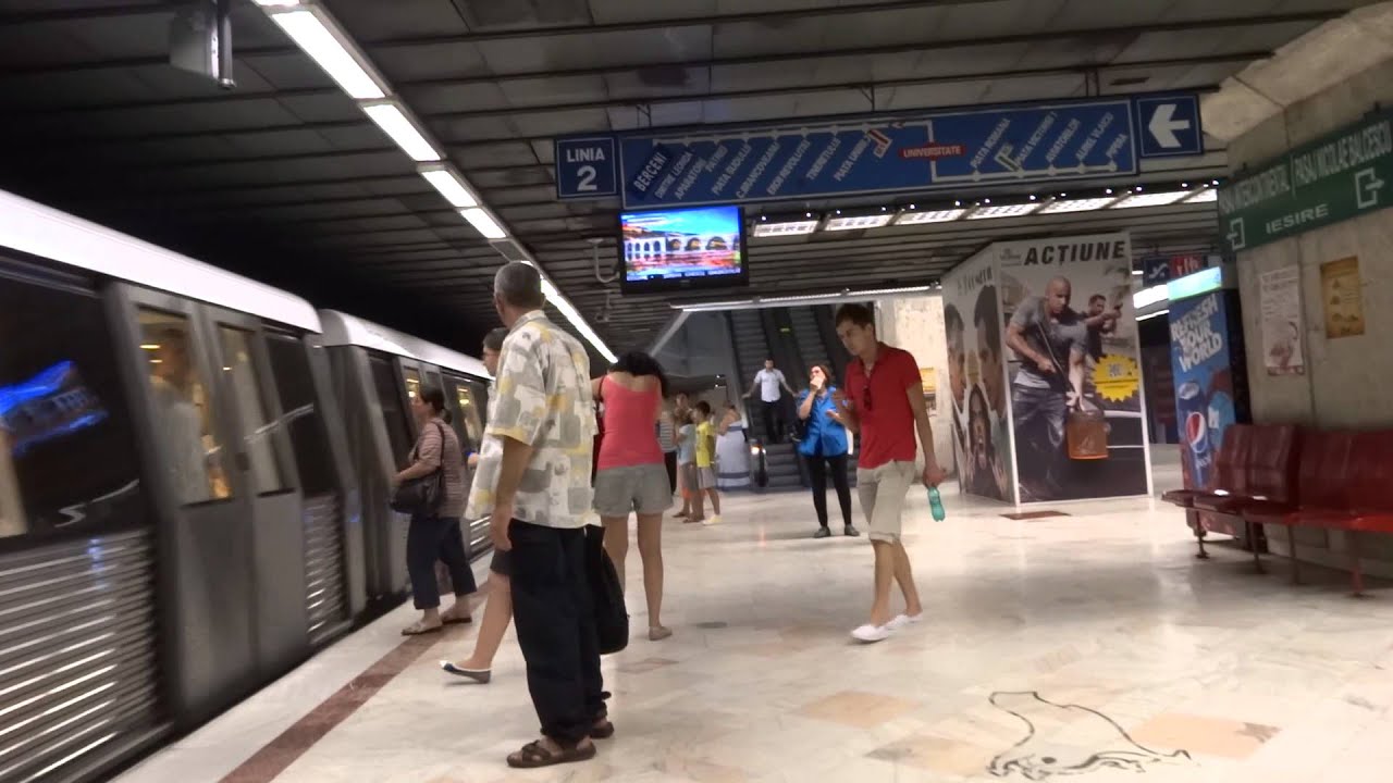 Another ride on the subway - Bucharest, Romania part 1 of 2