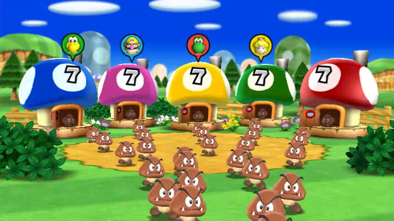 Mario Party 9 ☺ Step It Up #92 WALUIGI VS KOOPA VS YOSHI VS PEACH 💓 Fun Games for kids 💓 Tuaone