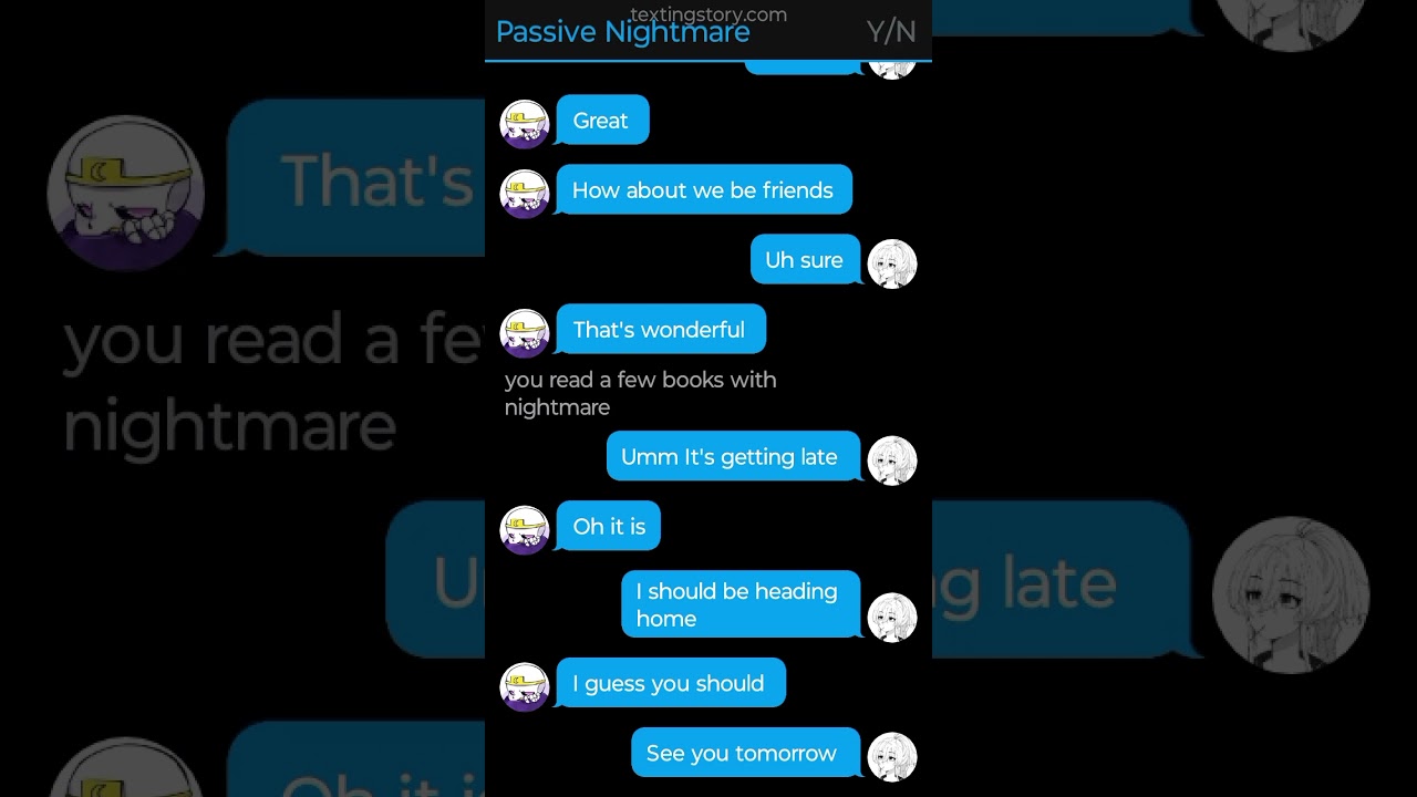 Nightmare sans x Y/N