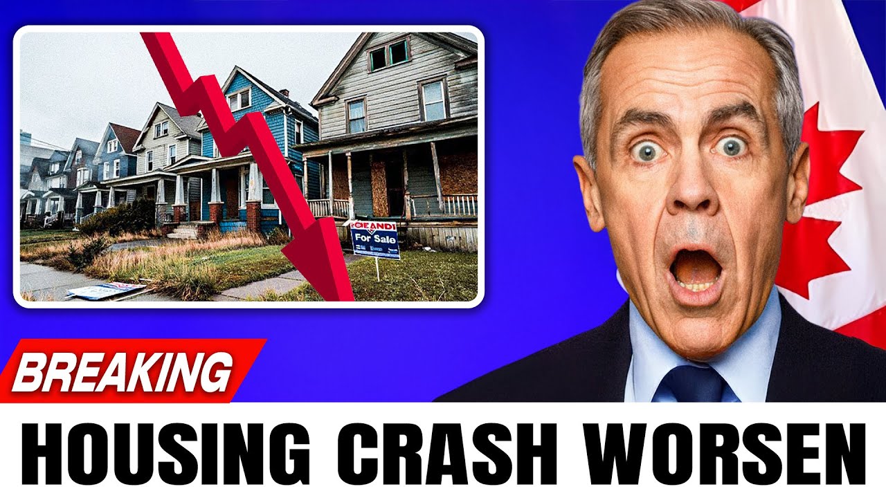 Mark Carney PANICS as Canada&rsquo;s Housing Crash WORSENS &mdash; Provinces Sound Emergency Alarms