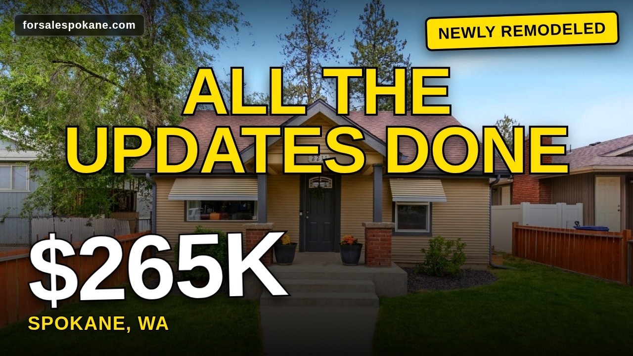 2211 E CENTRAL Ave | Spokane, WA | $265,000 | 3 bed, 1 bath, 1,268 sqft &mdash; Spokane Home for Sale