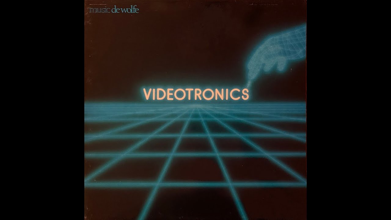 Andy Quin - Videotronics - vinyl lp album Music De Wolfe - Fairlight CMI synthesizer, Cliff Bradbury