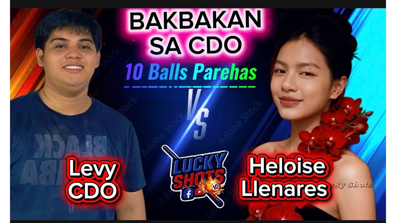 HELOISE LLENARES 🆚 LEVY SABINO | 10 Balls Parehas
