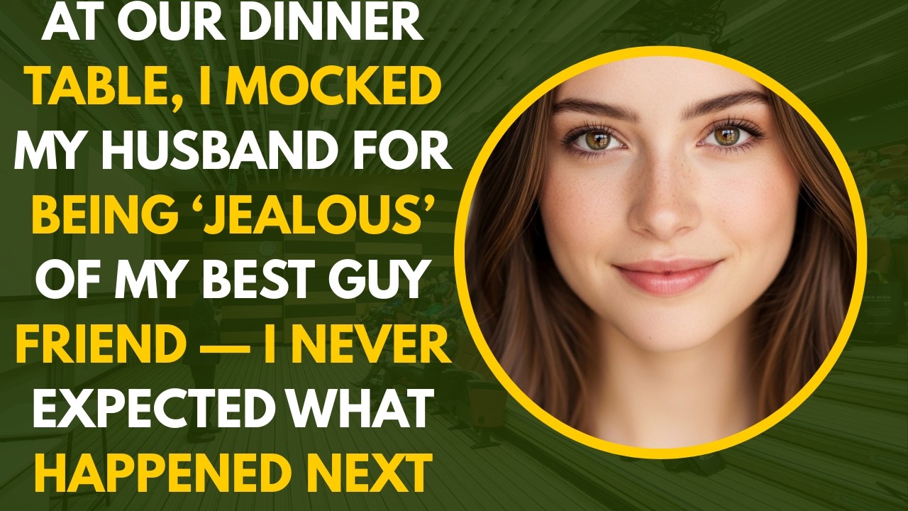 “At Our Dinner Table, I Mocked My Husband for Being ‘Jealous’ of My Best Guy Friend — I Never Expect